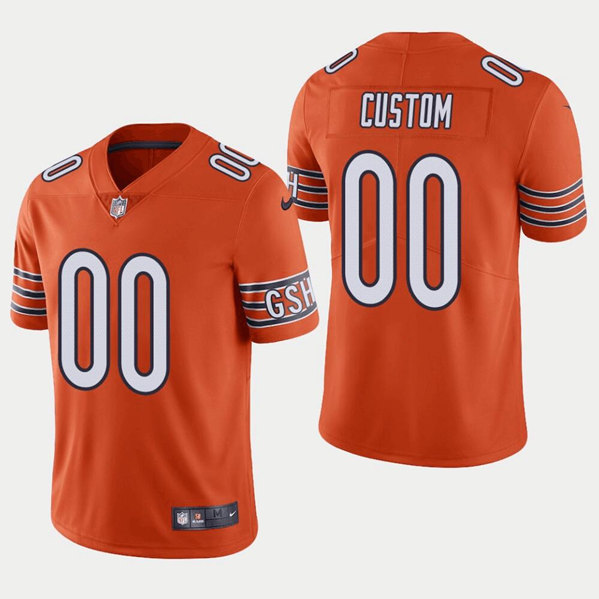 Custom Chicago Bears Vapor Untouchable Limited Jersey